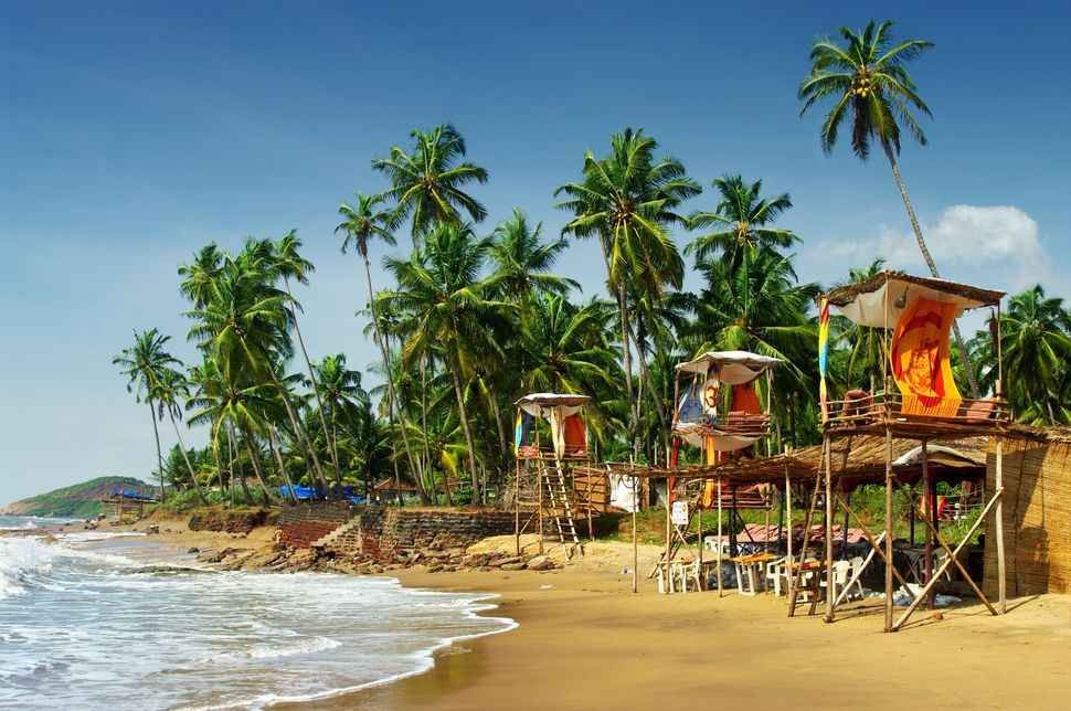 Goa's idyllic beach, India