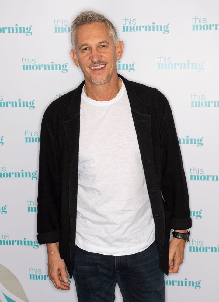Gary Lineker in the This Morning studio last year
