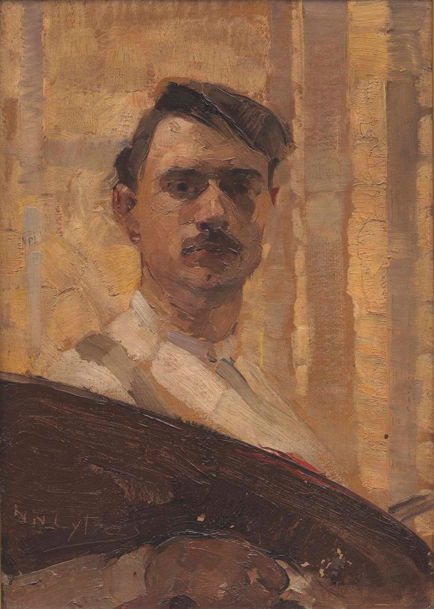 Νικόλαος Λύτρας, Αυτοπροσωπογραφία,1917Λάδι σε