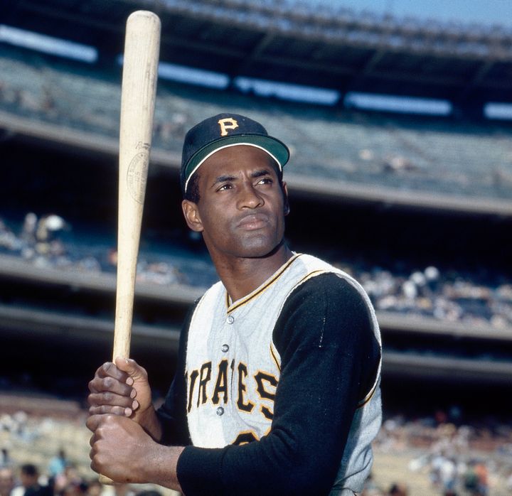 Roberto Clemente of the Pittsburgh Pirates was mocked by the media for his strong accent but pushed through to become a baseball great and a beloved humanitarian for his people and others. 