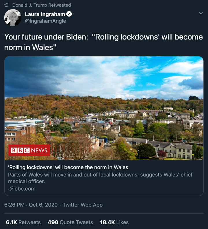 “I’m actually surprised that Donald Trump has even heard of Wales,” said one Welsh politician after Preside
