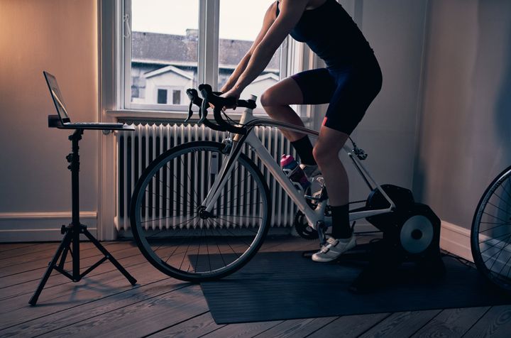 We found Amazon Prime Day fitness deals, including this HARISON Stationary Upright Exercise Bike on sale for $350 that's normally $440.