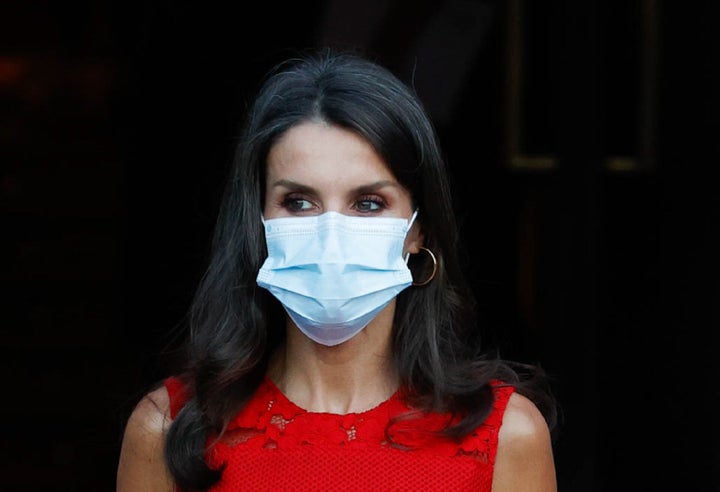 La reina Letizia en la apertura de la temporada en el Teatro Real de Madrid.