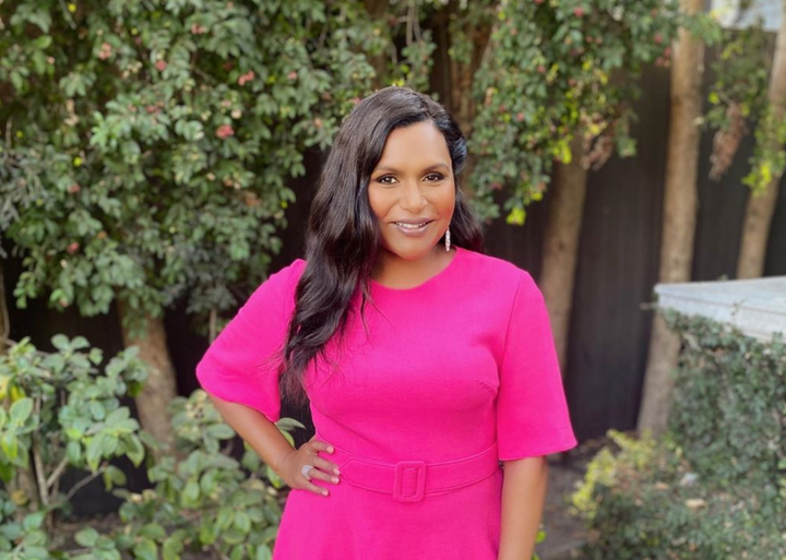 Mindy Kaling teased the 5.6 million followers on her Instagram account, before "The Late Show" aired, that she was about "to drop some big news." 