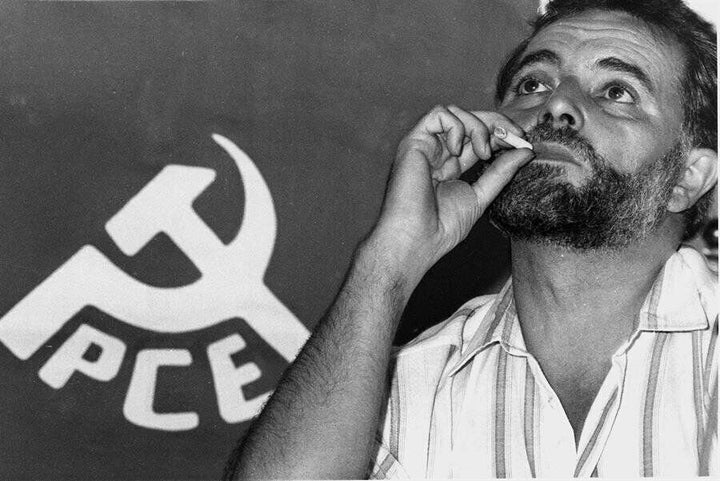 El histórico líder de Izquierda Unida, Julio Anguita, en una imagen de archivo.