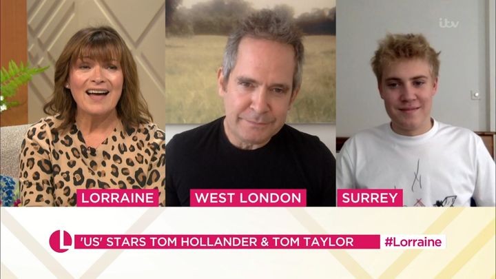 Lorraine Kelly speaks to Toms Hollander and Taylor about their show, Us