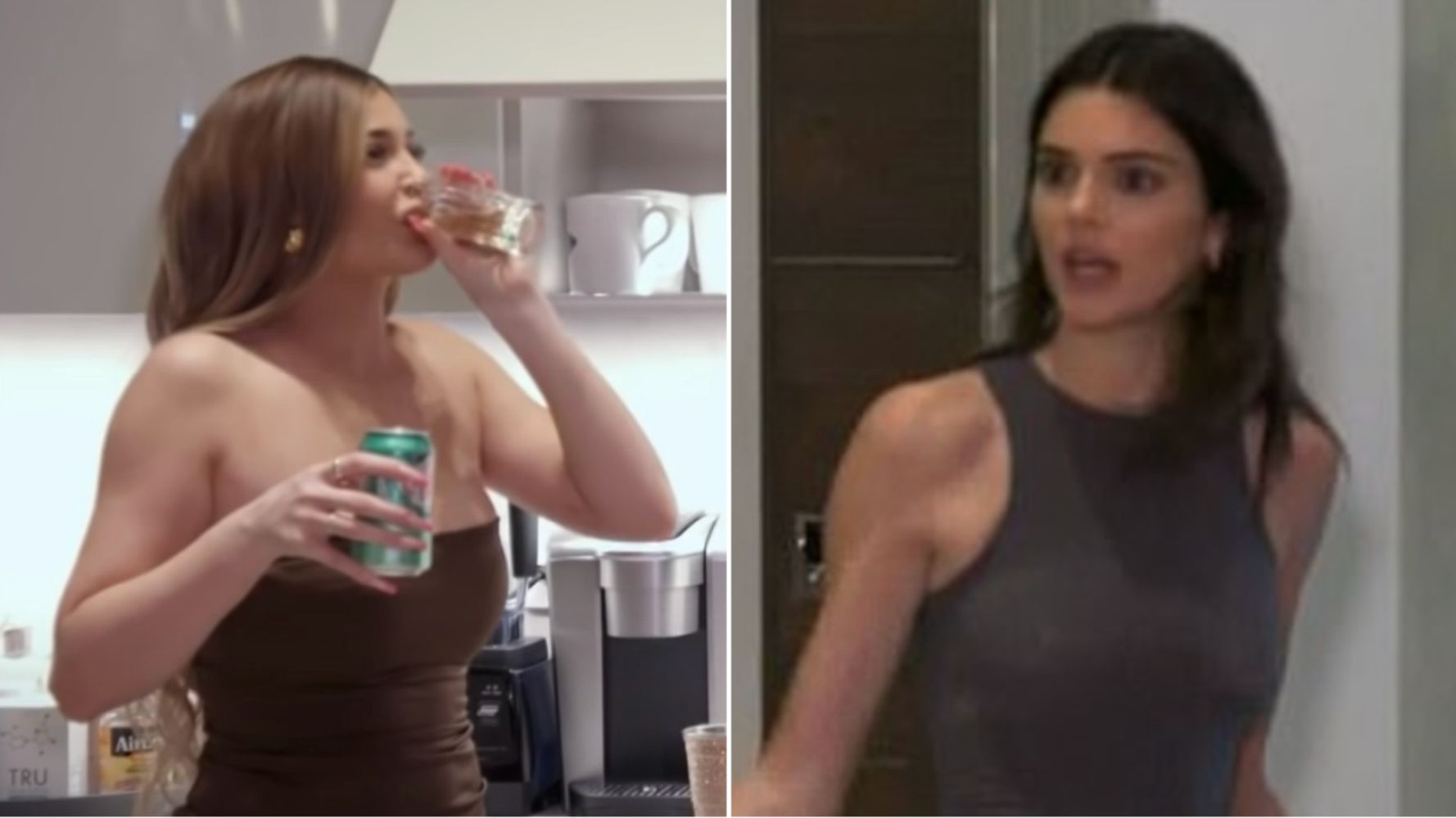 Kendall And Kylie Jenner Laugh Off Their Super Physical Fight Huffpost