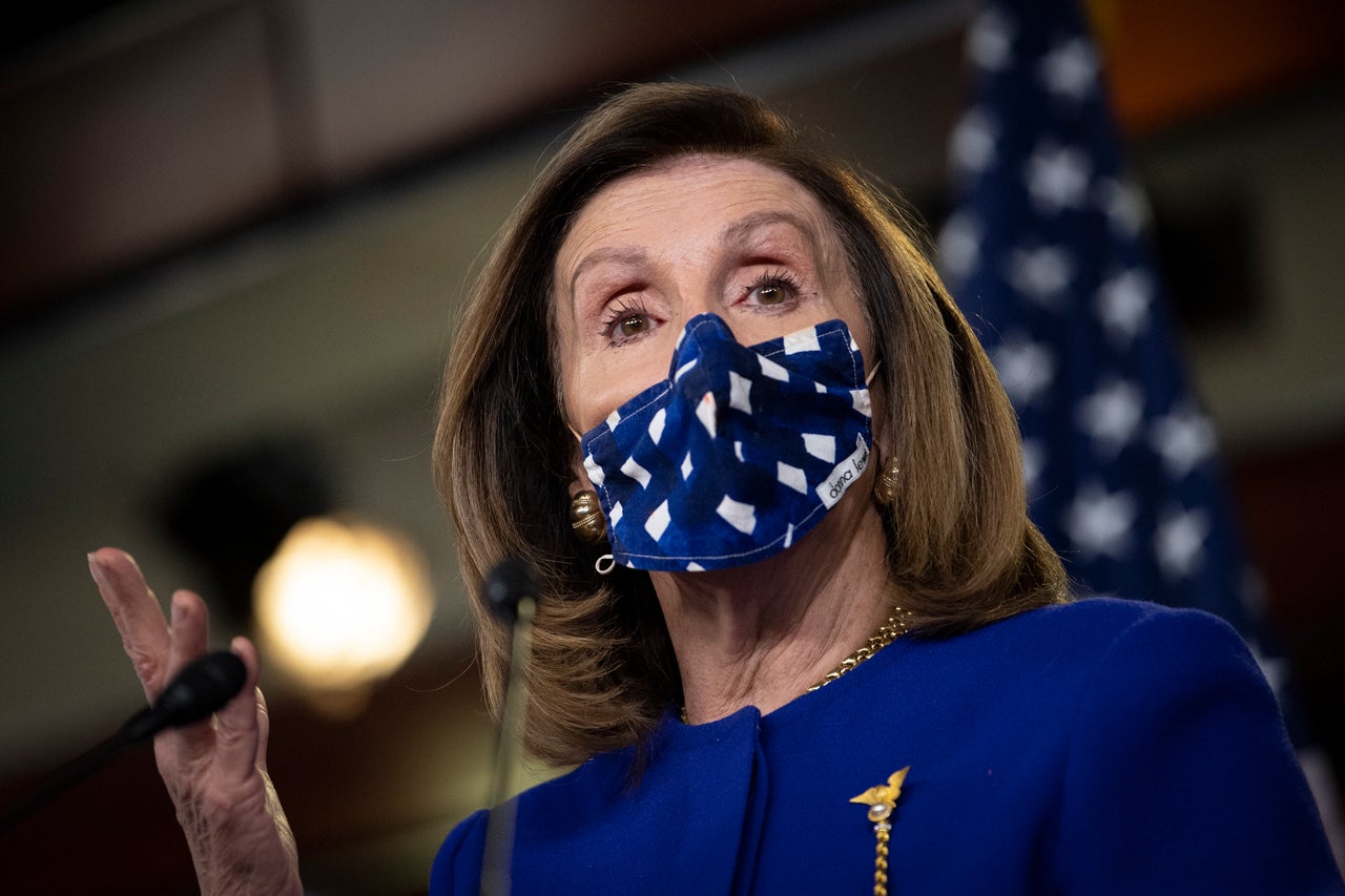 Speaker of the House Nancy Pelosi (D-Calif.) at the Capitol in Washington on Oct. 9.