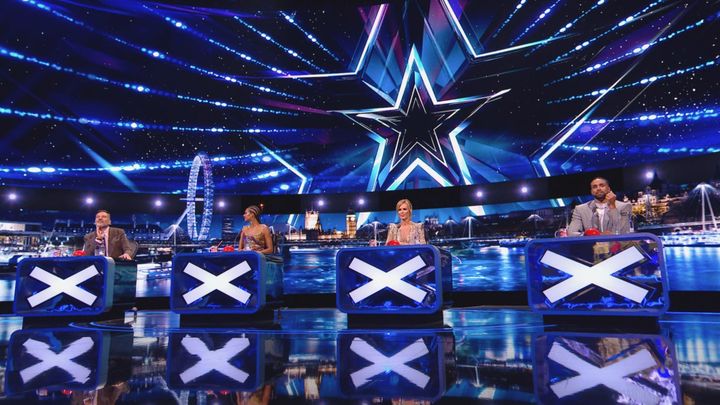David Walliams, Alesha Dixon, Amanda Holden and Ashley Banjo on Britain's Got Talent