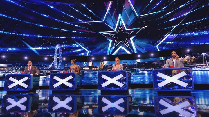 David Walliams, Alesha Dixon, Amanda Holden and Ashley Banjo on Britain's Got Talent