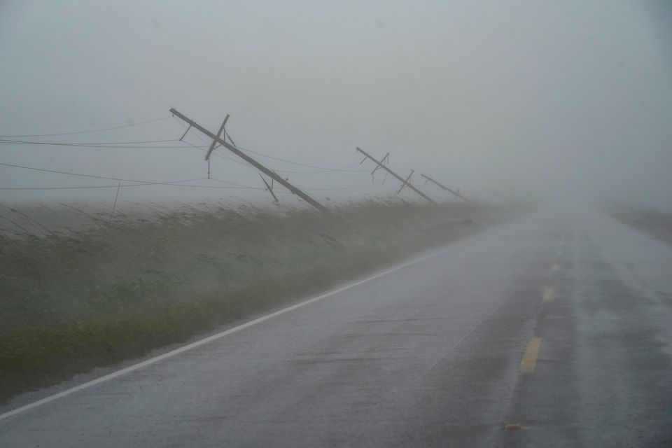 In Pictures: Hurricane Delta Hits Storm-Battered Louisiana With 100mph Winds | HuffPost UK