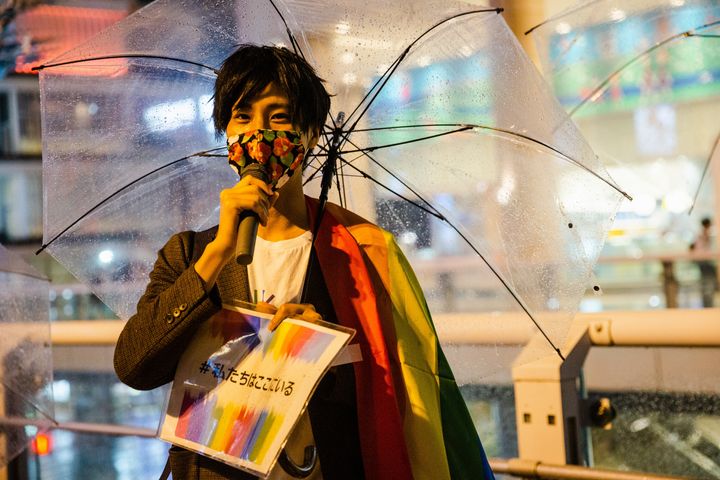 支援団体「LGBTコミュニティ江戸川」代表の七崎良輔さん