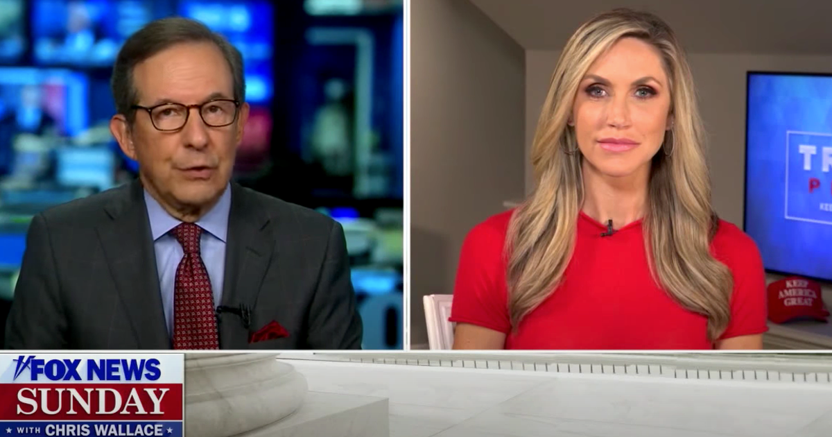 Chris Wallace Stings Lara Trump Over First Family Going Maskless At The ...