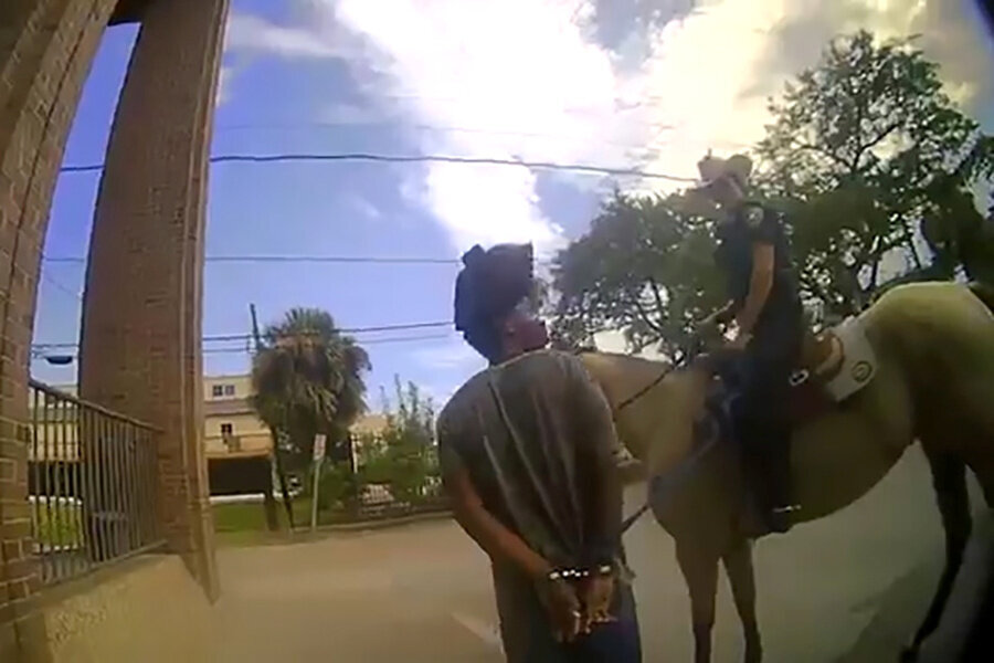 Black Man Who Police Led On Horse By Leash Sues Texas City For $1m ...