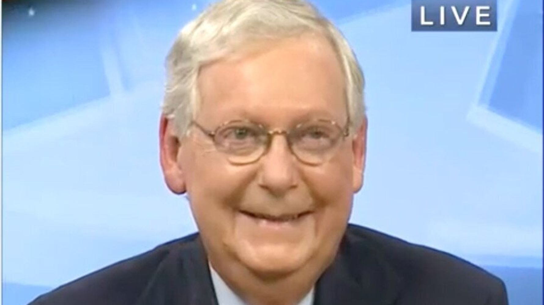 Mitch McConnell Laughs When Confronted On Senate Inaction Over Coronavirus