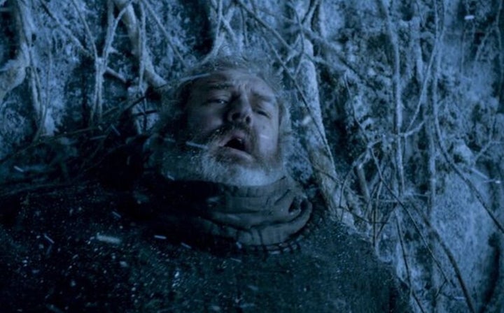 Escena de la muerte de Hodor en 'Juego de Tronos'.