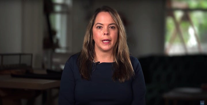 Olivia Troye. a former aide to Vice President Mike Pence who served on the <a href="https://www.huffpost.com/news/topic/coronavirus" target="_blank" role="link" class=" js-entry-link cet-internal-link" data-vars-item-name="coronavirus" data-vars-item-type="text" data-vars-unit-name="5f854677c5b6e6d033a70449" data-vars-unit-type="buzz_body" data-vars-target-content-id="https://www.huffpost.com/news/topic/coronavirus" data-vars-target-content-type="feed" data-vars-type="web_internal_link" data-vars-subunit-name="article_body" data-vars-subunit-type="component" data-vars-position-in-subunit="6">coronavirus</a> task force, called the Trump campaign video “gross and upsetting and typical of a White House that has no regard for the truth.”