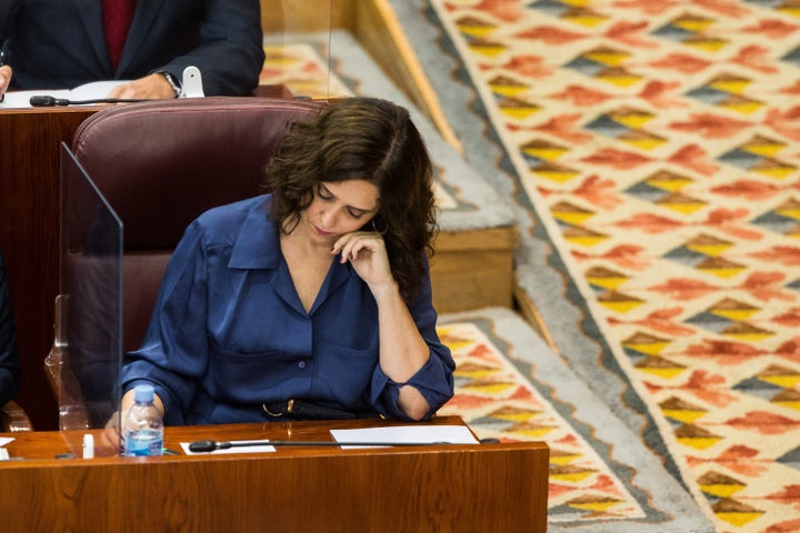 La presidenta de la Comunidad de Madrid, Isabel Díaz Ayuso.