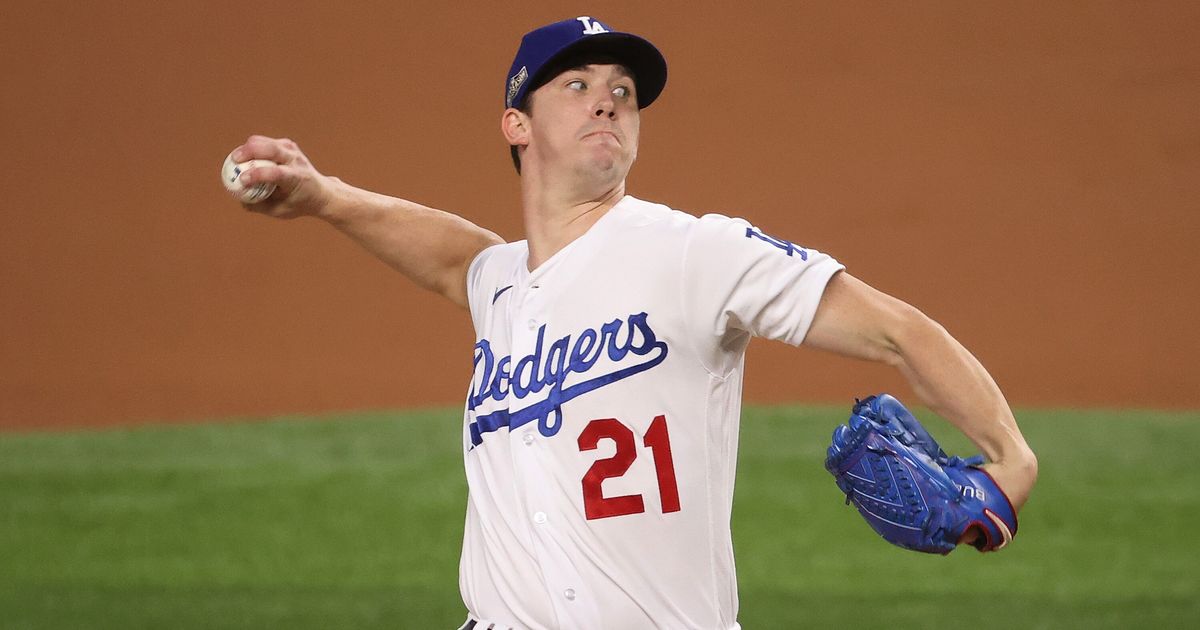 Walker Buehler's tight pants remain a mystery after Dodgers' Game 1 loss -  Sports Illustrated