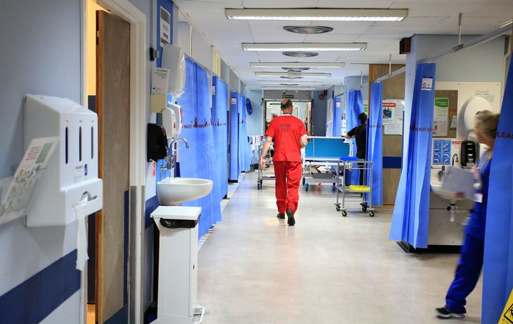 A file image of a ward at the Royal Liverpool University Hospital, Liverpool