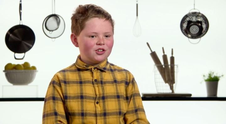 'Junior MasterChef Australia' contestant Ben Bolton