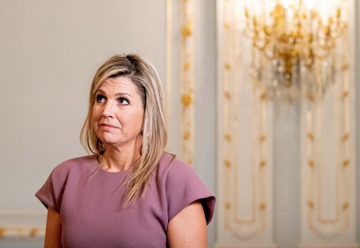 Máxima de Holanda, en el Palacio Noordeinde, en La Haya (Países Bajos), el 13 de octubre de 2020.
