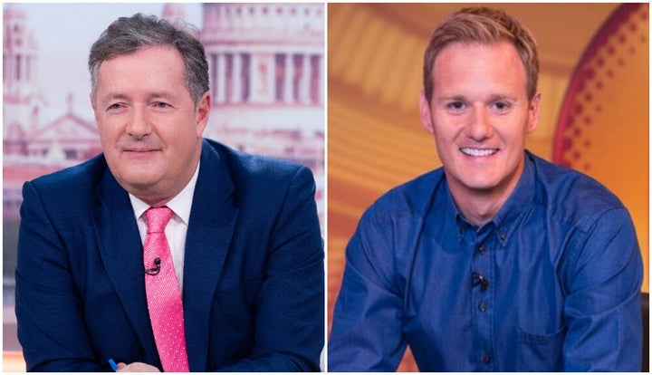 Piers Morgan and Dan Walker