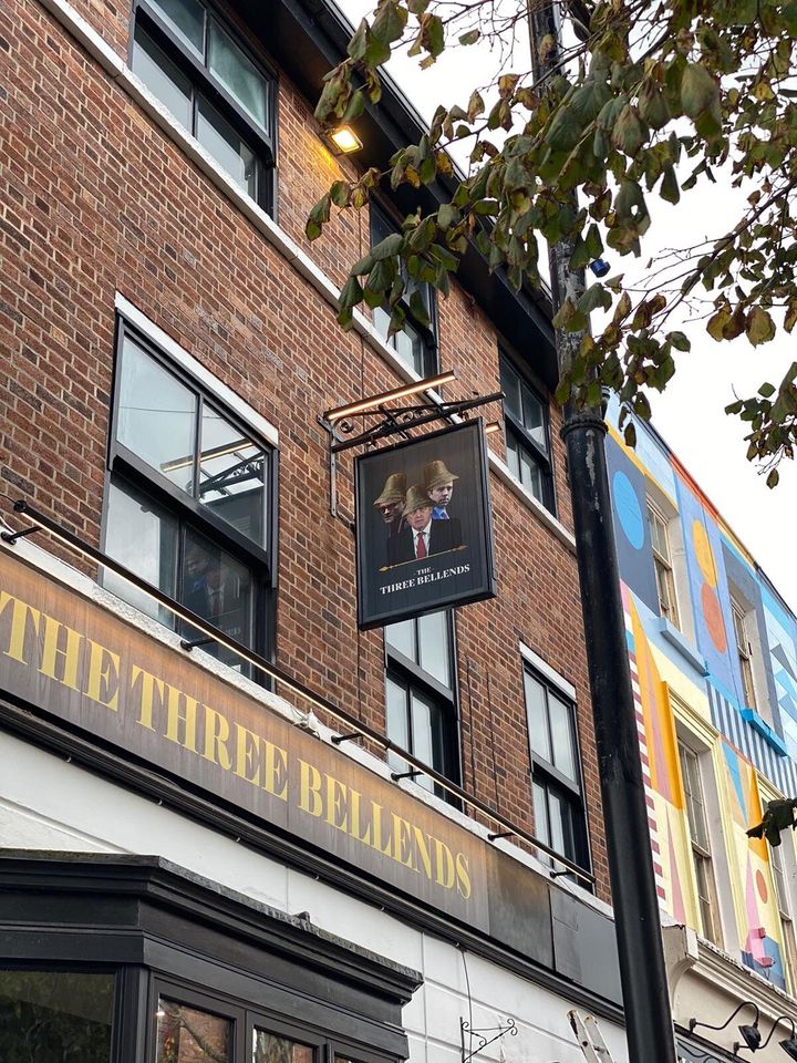 A Merseyside pub has temporarily renamed itself ‘The Three Bellends’ in protest against the government.