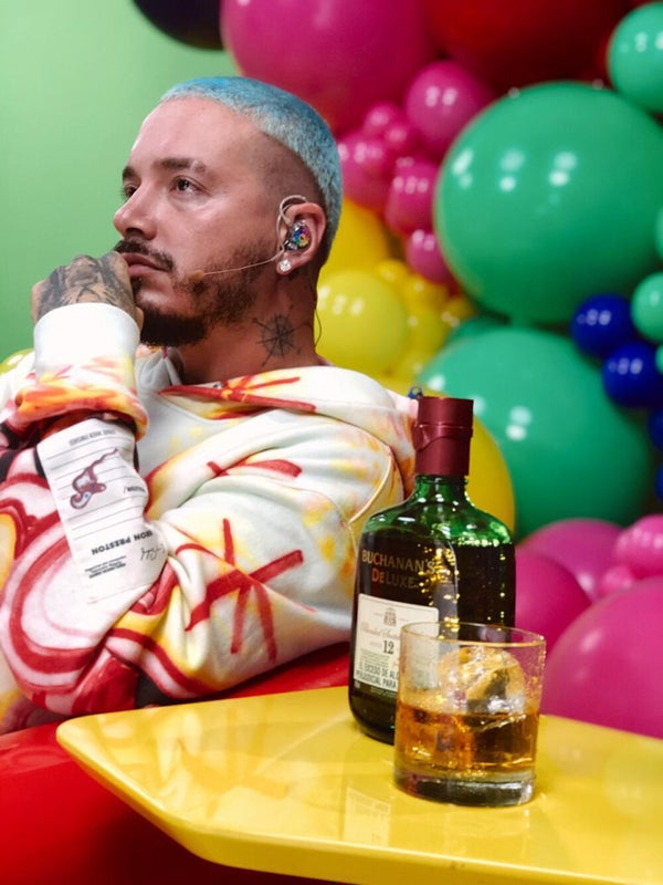 Reggaeton singer J. Balvin hails from Colombia, but his whisky? <a href="https://www.buchananswhisky.com/en-us/our-whiskies/b