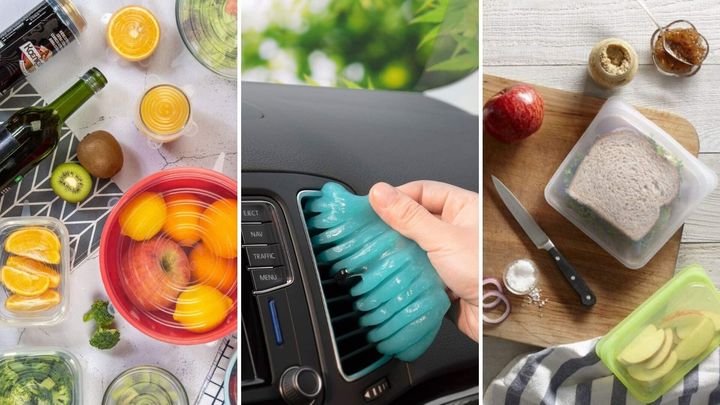 These Silicone Stretch Lids Are the Genius Food Storage Solution You've  Been Missing, and They're on Sale