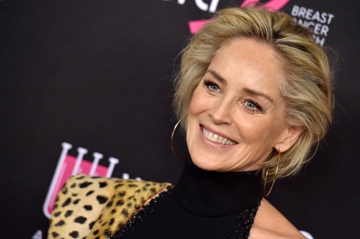 Sharon Stone says she's done dating.