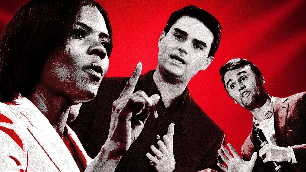 Candace Owens, Ben Shapiro and Charlie Kirk are some of the personalities who host PragerU videos.