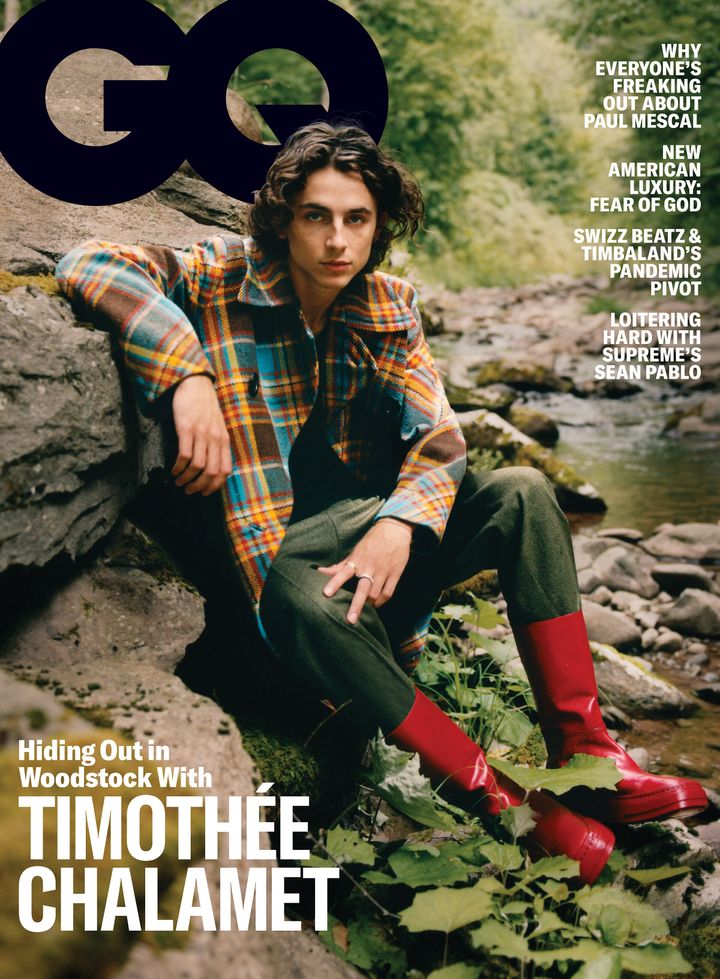 Timothee Chalamet covers the November issue of GQ.