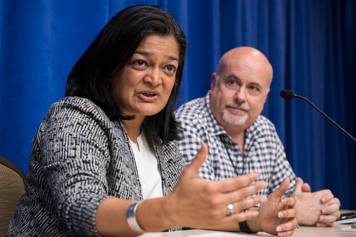Congressional Progressive Caucus co-chairs Pramila Jayapal (Wash.) and Mark Pocan (Wis.) created a campaign program that is d