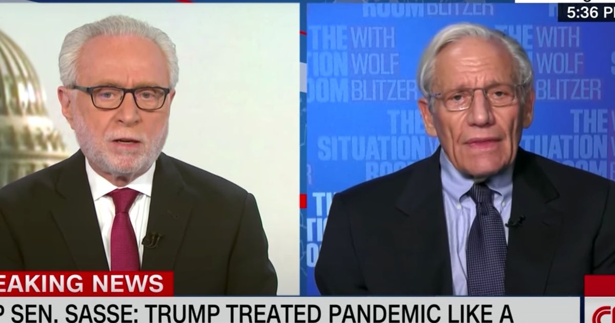 Bob Woodward, Wolf Blitzer Claim GOP Senators Privately Criticize Donald Trump