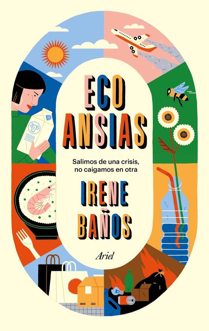 Portada de 'Ecoansias', de Irene Baños.