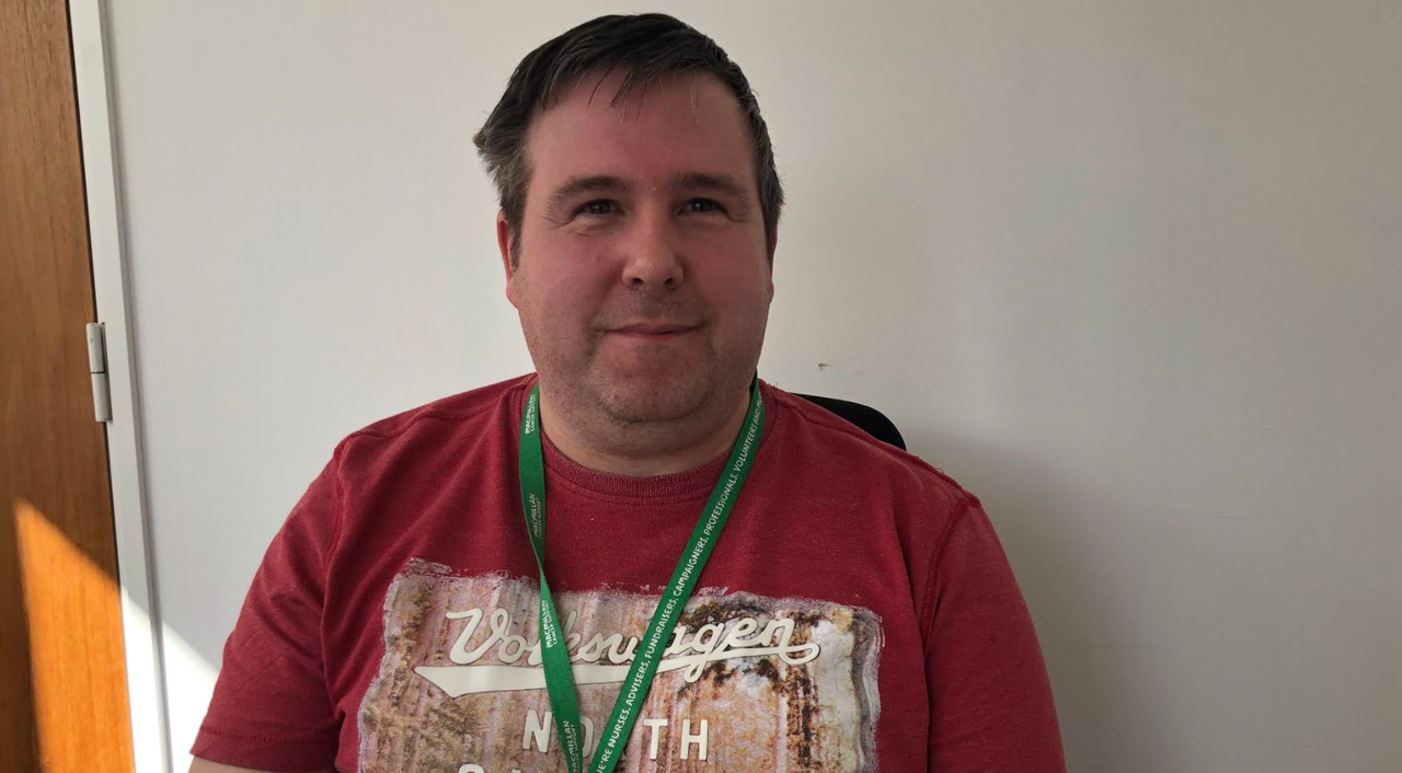 Paul Barron, energy advisor at the Macmillan support line