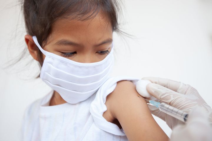Experts say it's unlikely a COVID-19 vaccine for children will be available at the same time one is available for adults. 