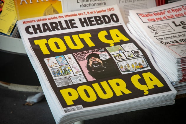 Au début du procès des attentats de janvier 2015, Charlie Hebdo avait republié les...