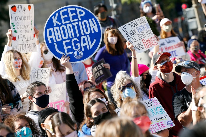 Protesters in Washington.