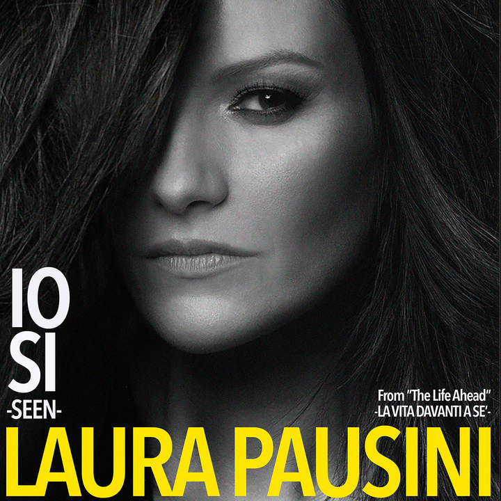 Portada de la canción de Laura Pausini, banda sonora de la película La vida ante sí con Sofia Loren