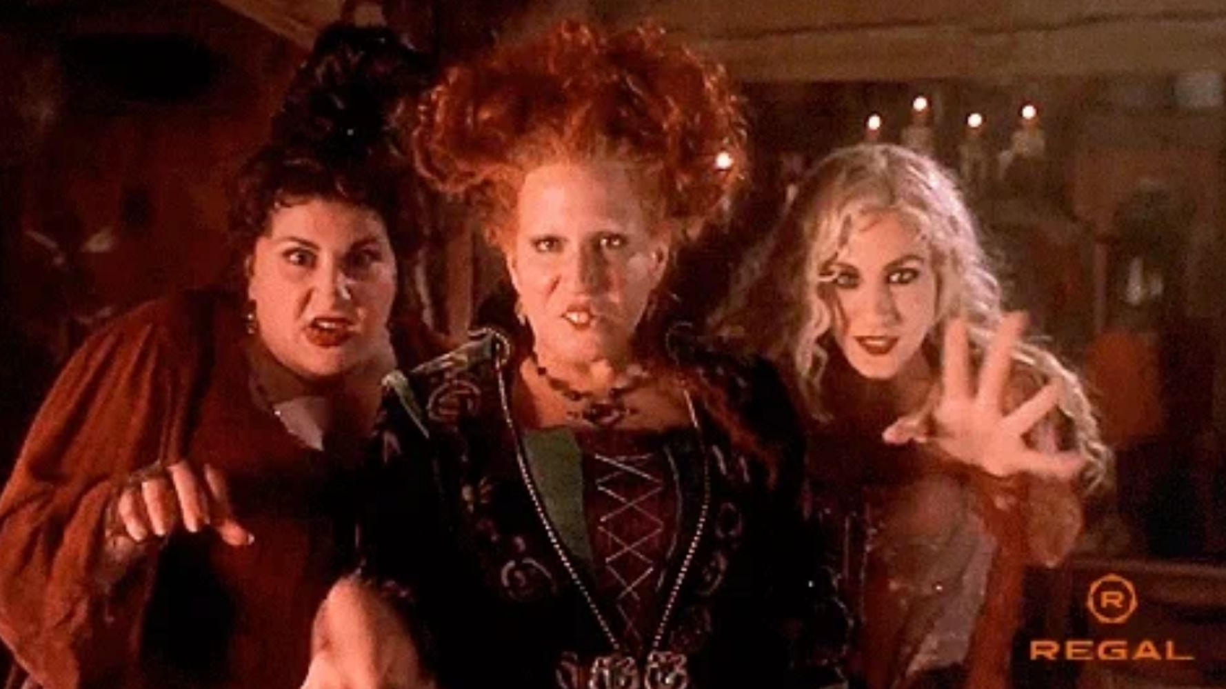 The Sanderson Sisters Are Back! Here's A Sneak Peek At The 'Hocus Pocus' Reunion