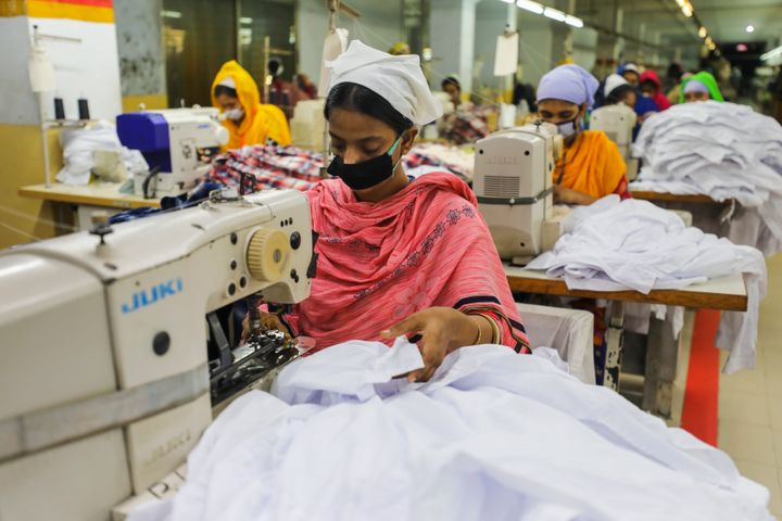 Bangladesh's booming export-driven readymade garment sector contributes about 20% to its national economic output.