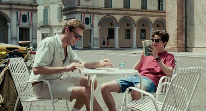 Armie Hammer and Timothée Chalamet in "Call Me by Your Name."