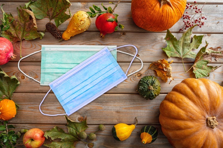 Face masks are going to be an important part of Thanksgiving this year. Hosts should consider having extra masks and hand sanitizer available for guests.