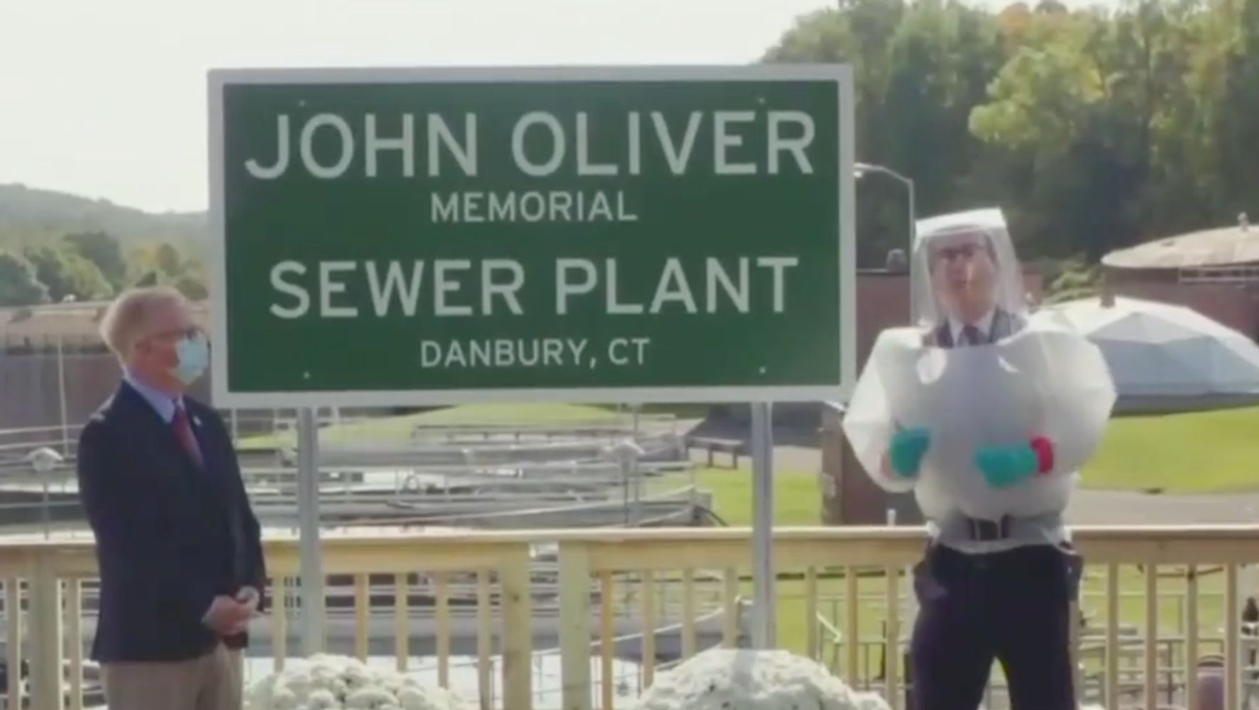 John Oliver Now Has A Sewage Plant Named After Him