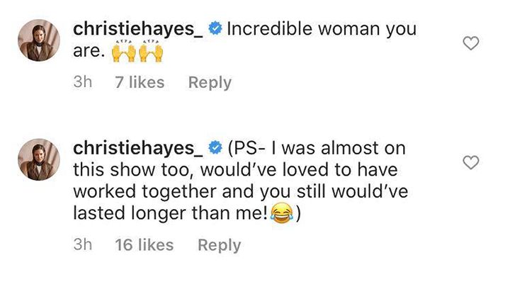 Former 'Home and Away' star Christie Hayes said she "almost" signed on to appear on 'SAS Australia'. Channel 7 said she was never cast for the show.