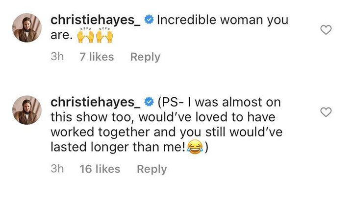 Former 'Home and Away' star Christie Hayes said she "almost" signed on to appear on 'SAS Australia'. Channel 7 said she was never cast for the show.