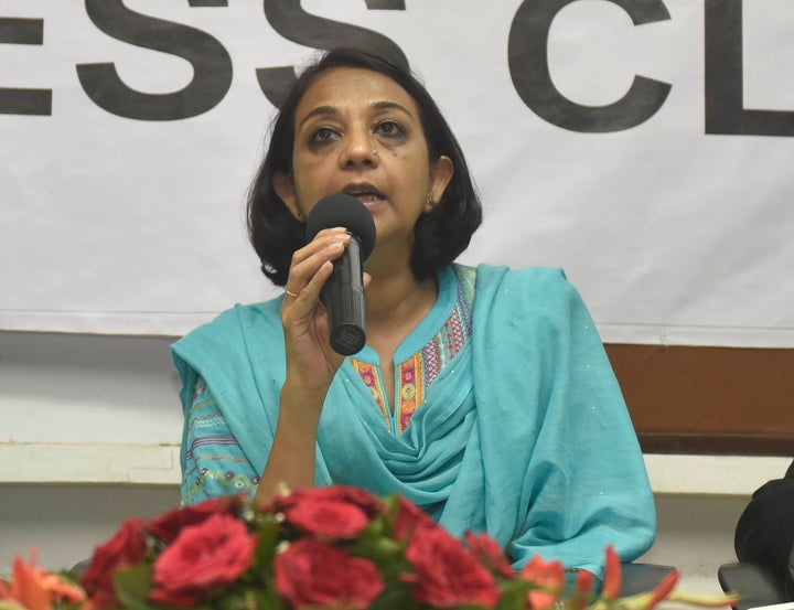 Editor of Kashmir Times Anuradha Bhasin in a file photo.