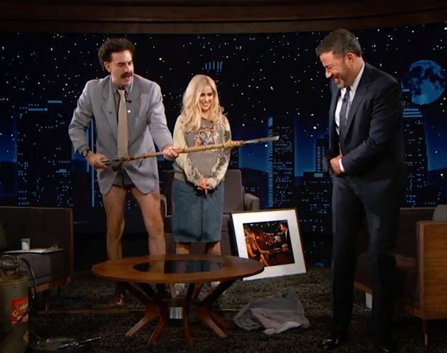 Borat on Jimmy Kimmel Live!